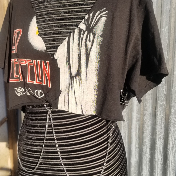 Led Zeppelin Cropped Tee - Picture 5 of 6